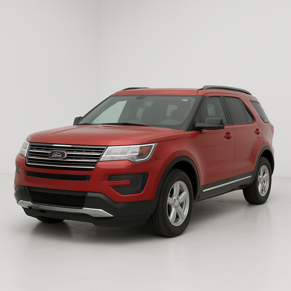 Ford Explorer XTL 2017 Red